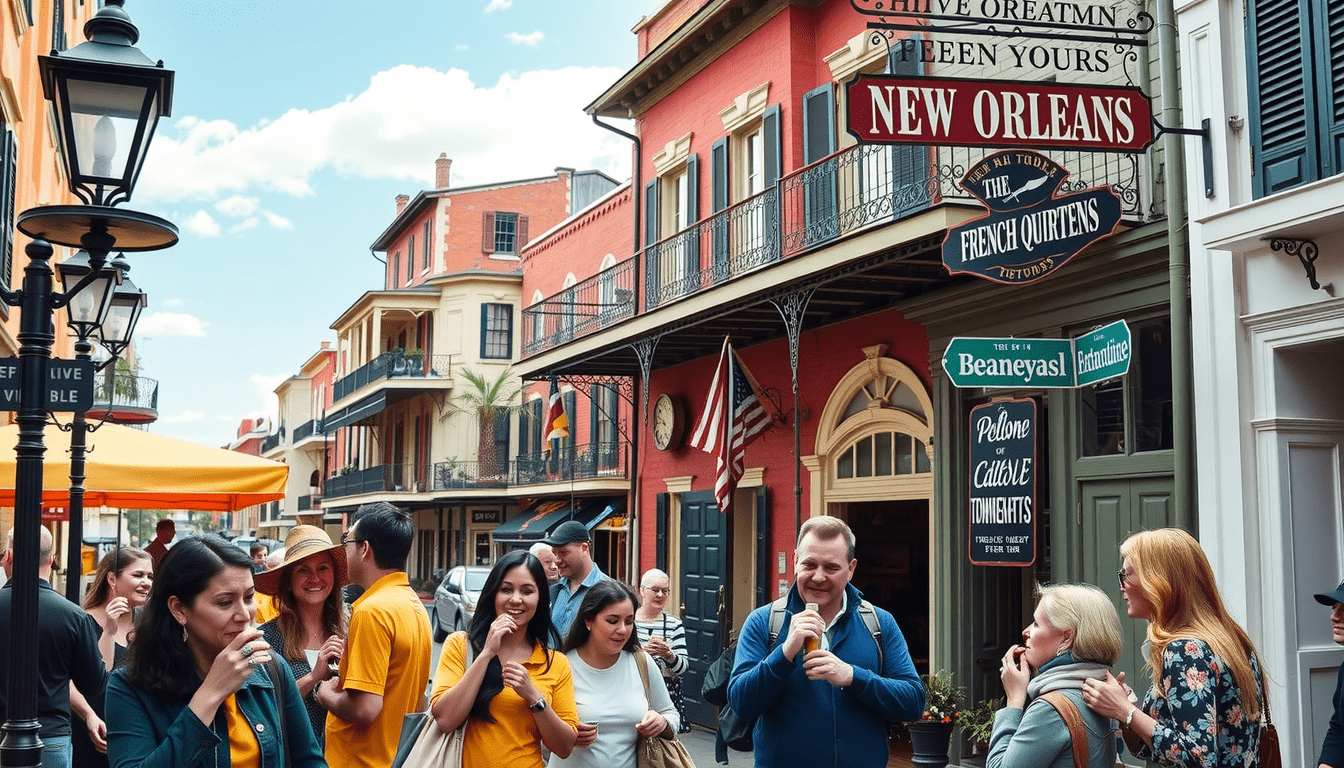 New Orleans French Quarter Food Adventure